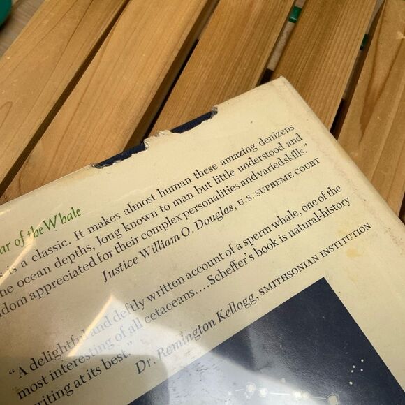 the year‎ of the whale by victor b scheffer first edition 1969 - Picture 3 of 8